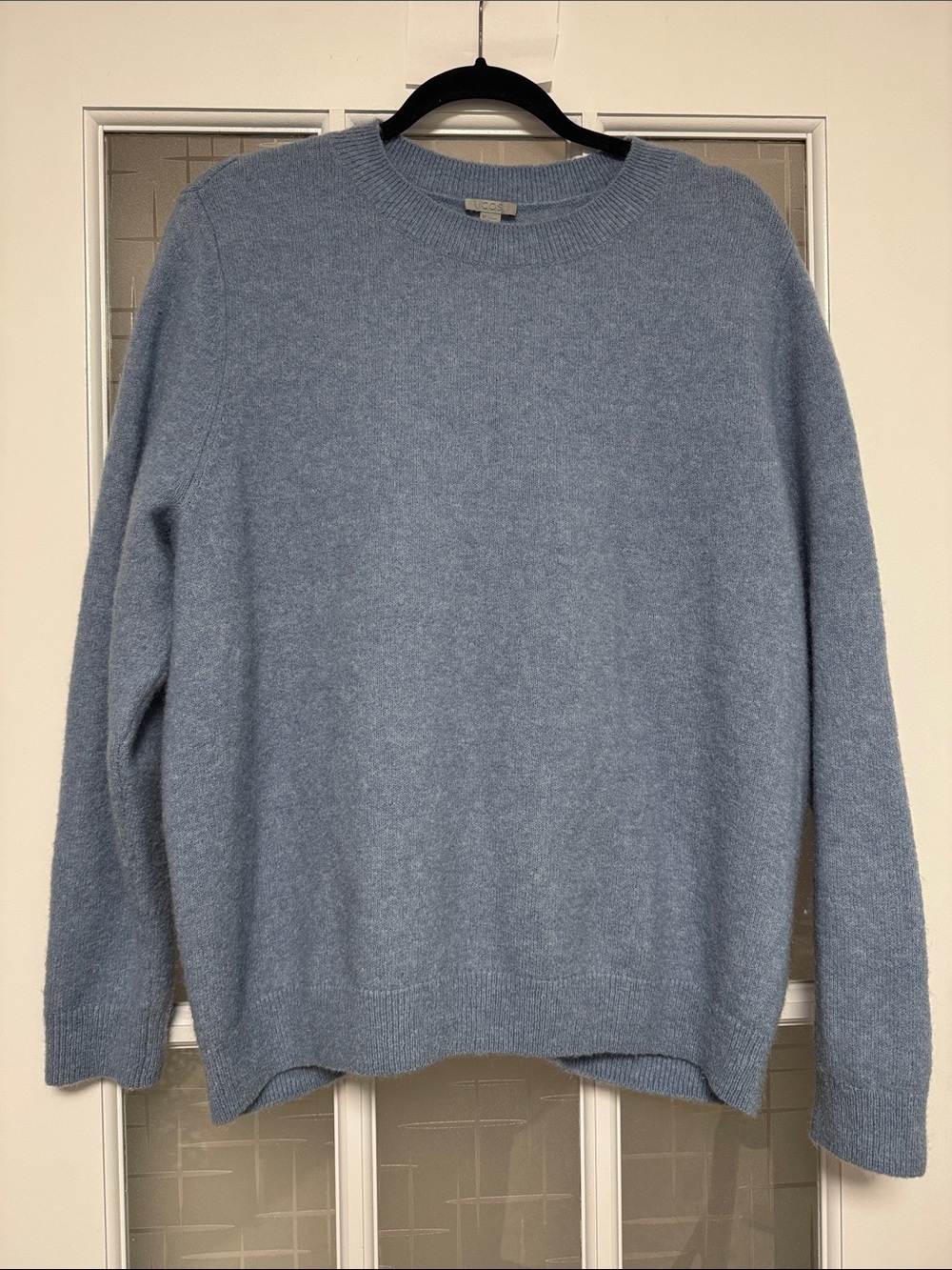 COS Light Blue Women's Crewneck Sweater
